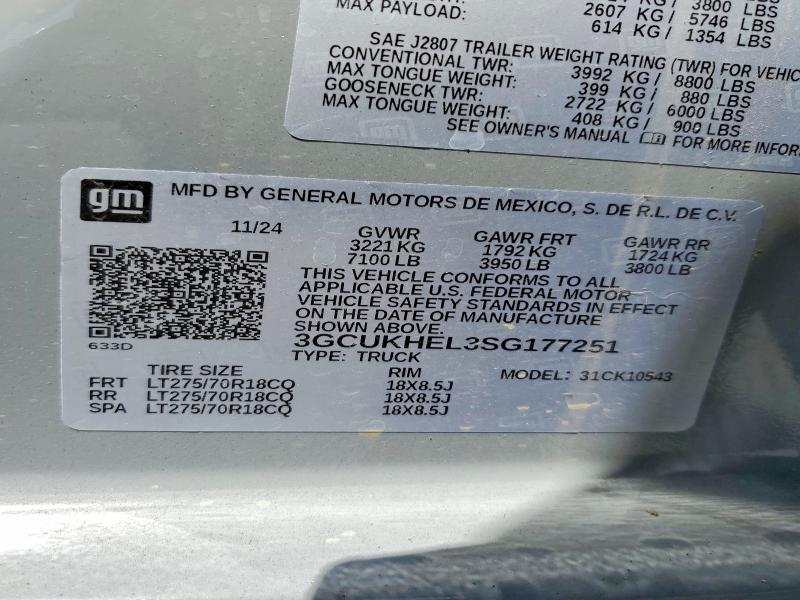2025 Chevrolet Silverado K1500 ZR2