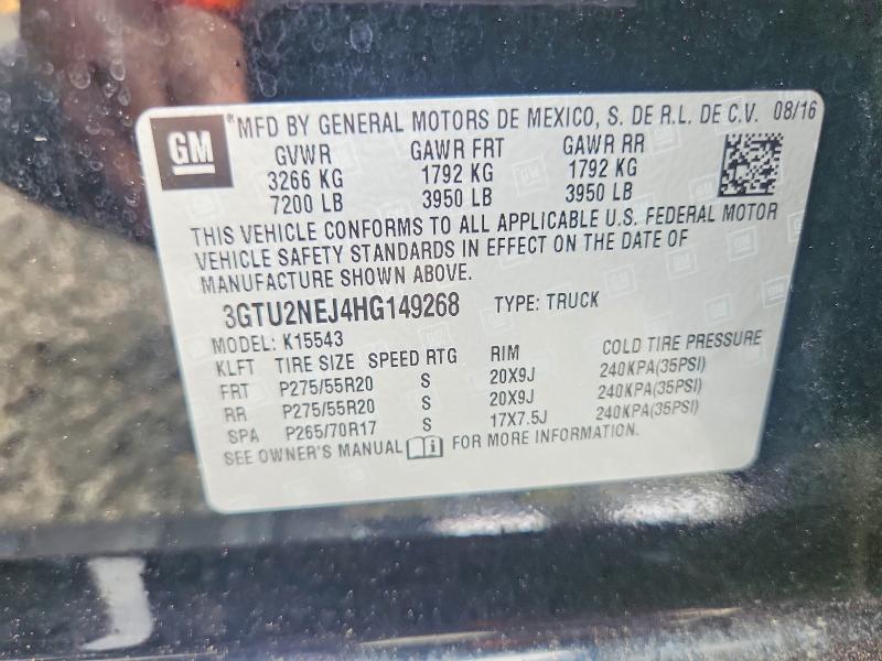 2017 GMC Sierra K1500 SLT