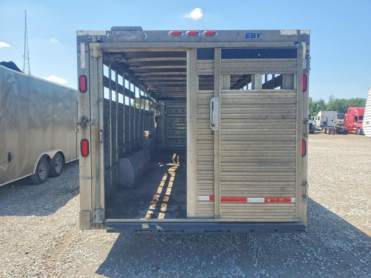 2008 EBY Livestock Trailer