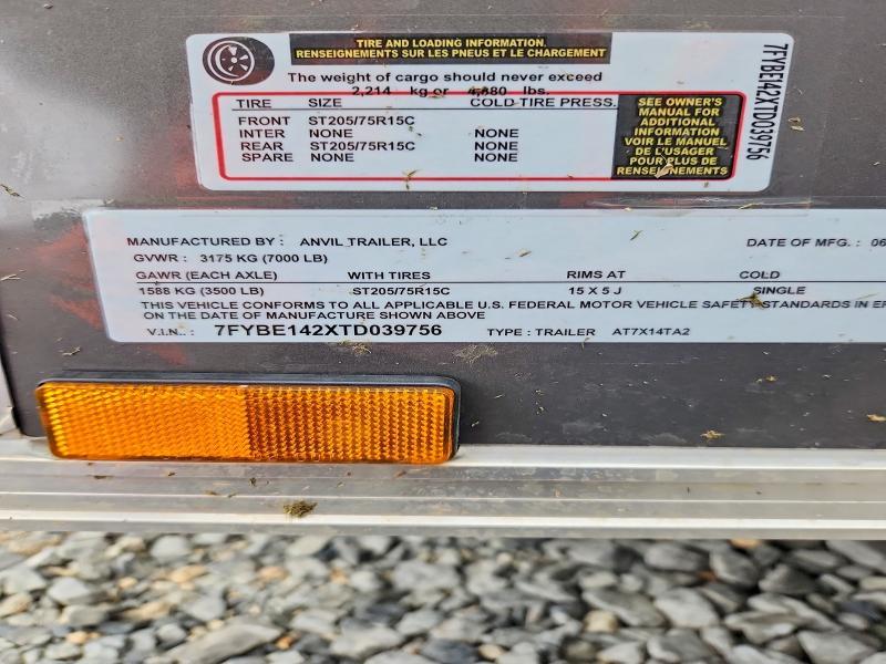 2026 Anvil AT7X14TA2 Enclosed Cargo Trailer