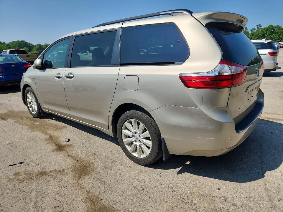 2017 Toyota Sienna Xle/limited