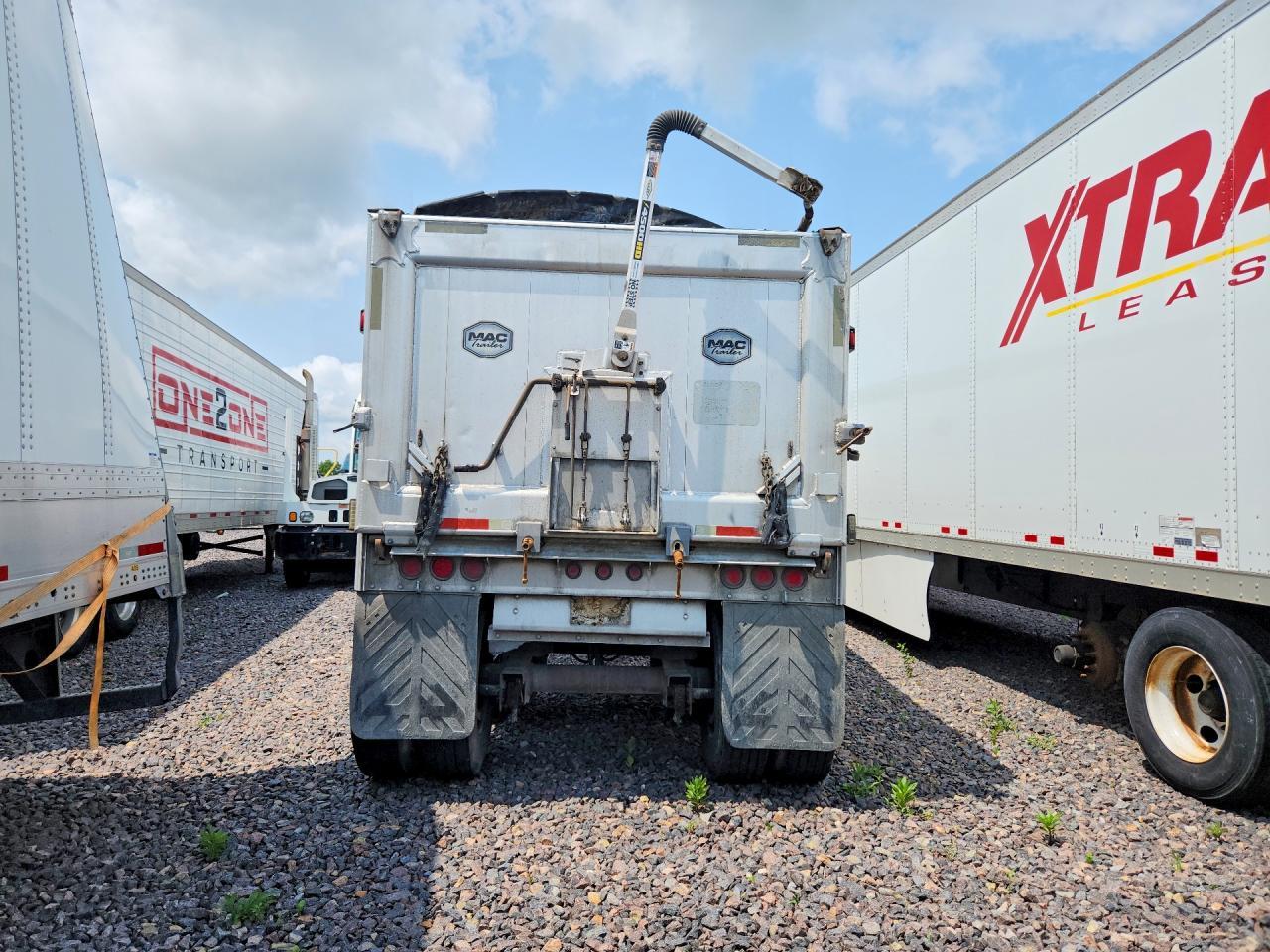 2016 MAC END Dump Trailer