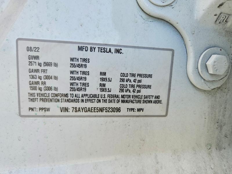 2022 Tesla Model y