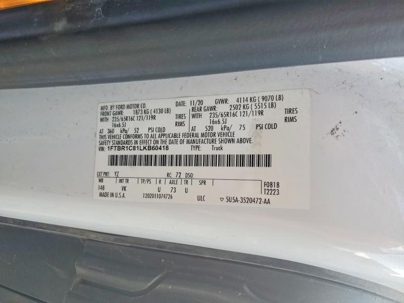 2020 Ford Transit 250 Delivery van