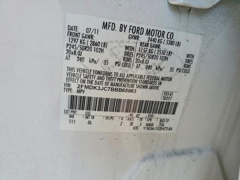 2011 Ford Edge sel