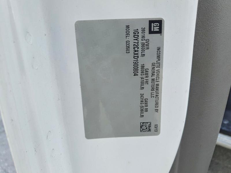 2013 GMC Savana BOX Truck