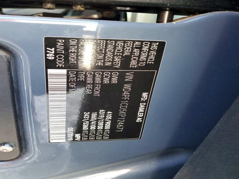 2019 Mercedes-Benz Sprinter 2500/3500