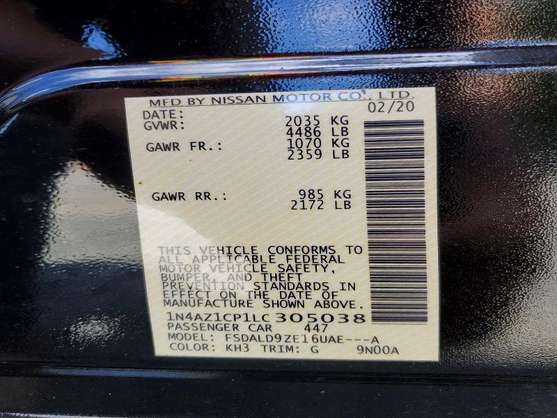 2020 Nissan Leaf sv