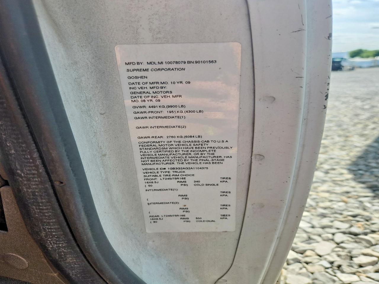 2010 Chevrolet Express G3500