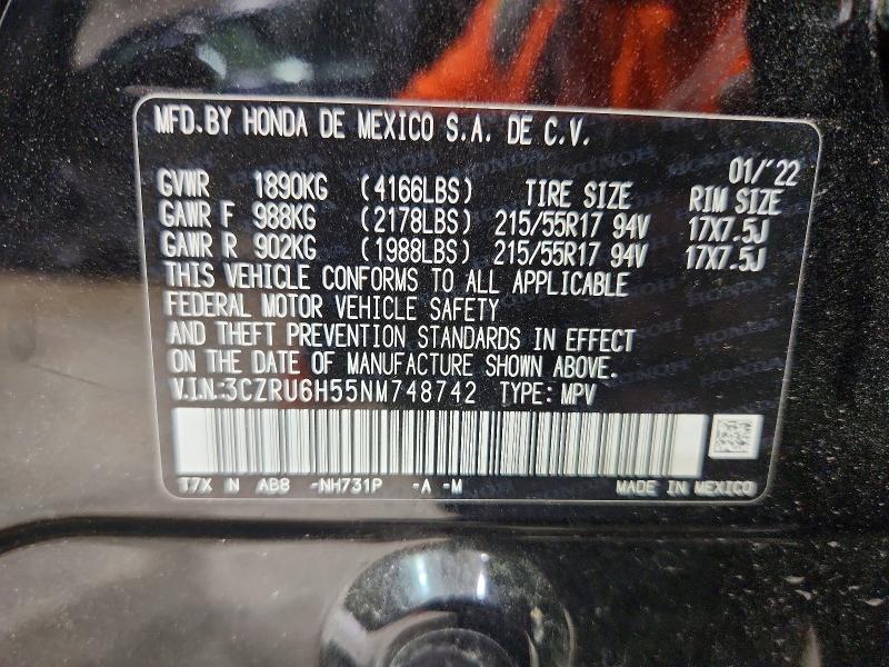 2022 Honda Hr-v ex