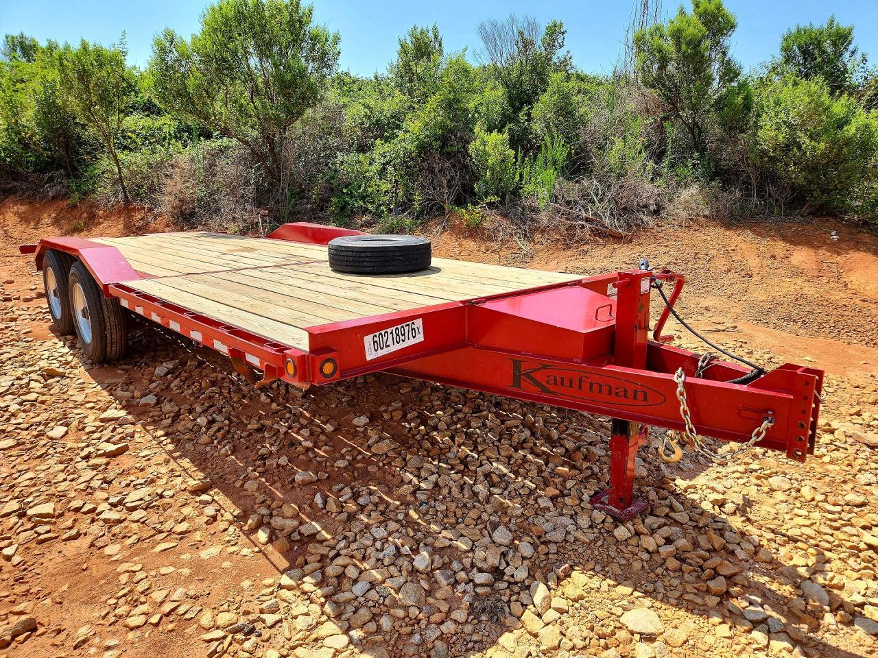 2025 Kaufman Equipment Trailer