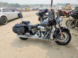 Salvage motorcycles for sale at Seaford, DE auction: 2006 Harley-Davidson Flstci