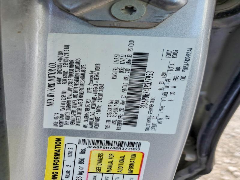 2014 Ford Fusion se
