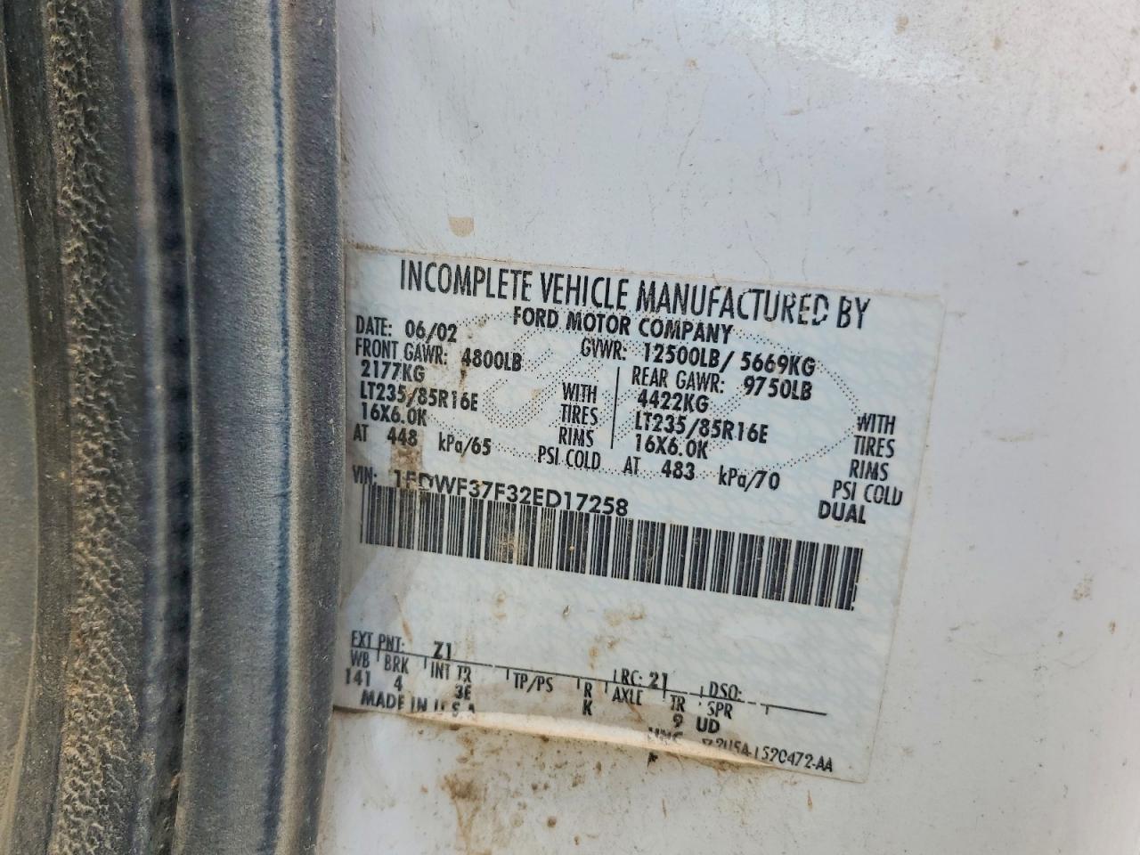 2002 Ford F350 Super Duty