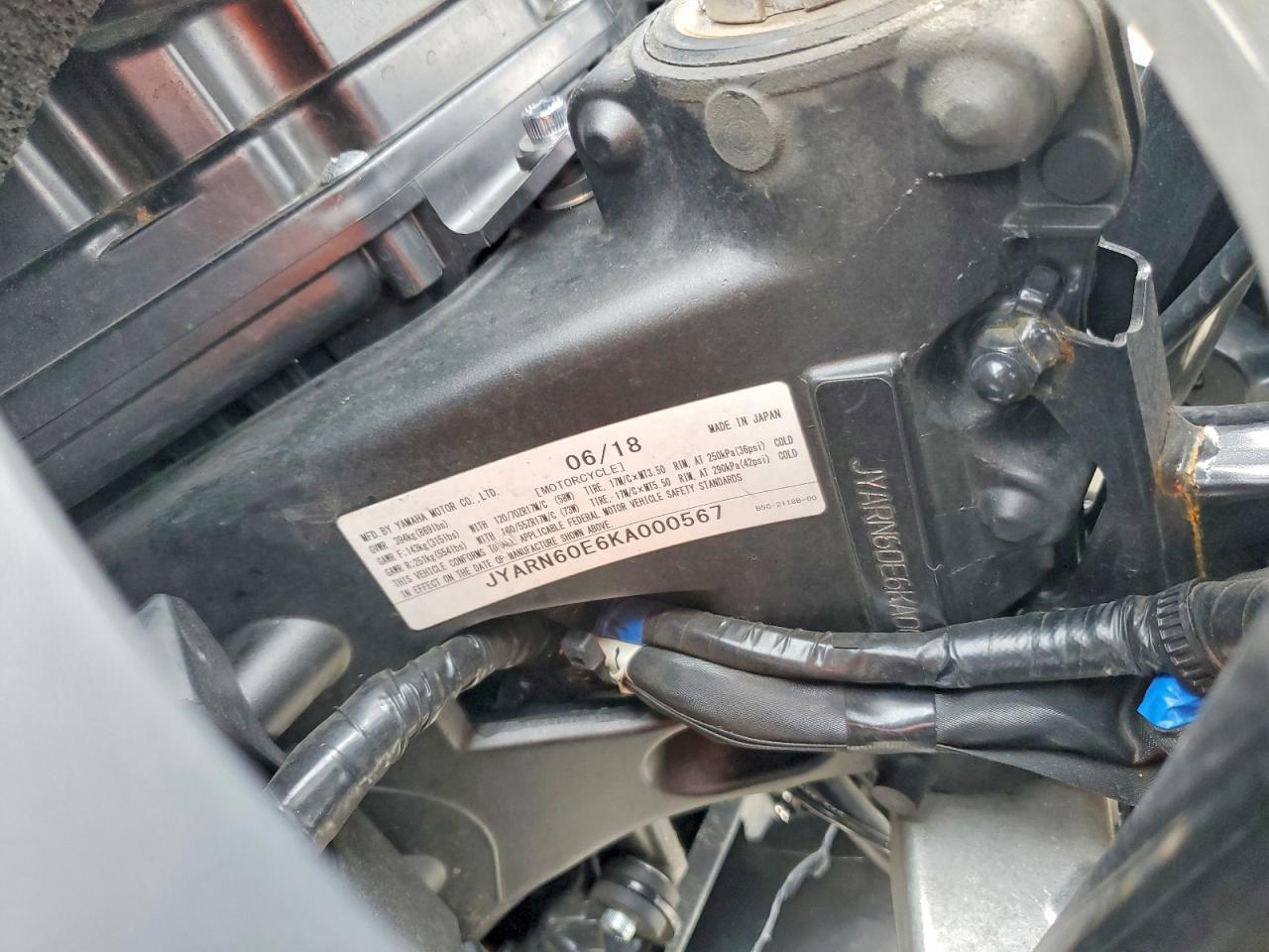 2019 Yamaha MTT09
