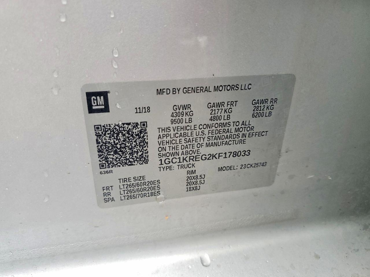 2019 Chevrolet Silverado K2500 Heavy Duty