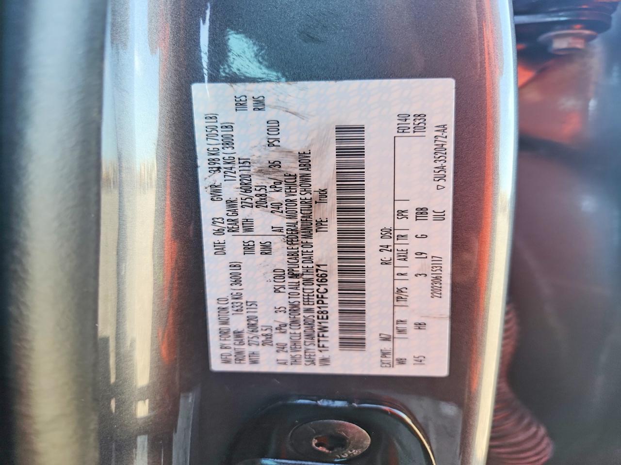 2023 Ford F150 Supercrew