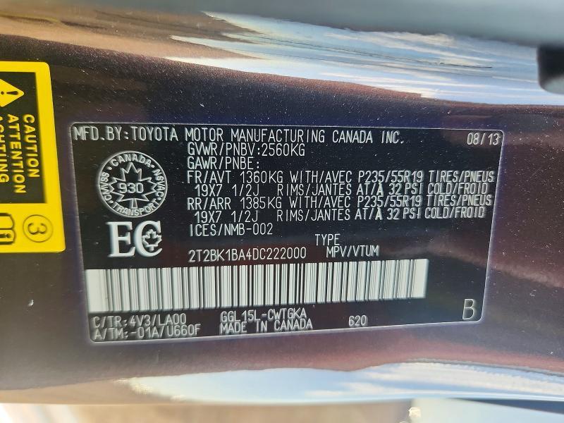 2013 Lexus Rx 350 Base