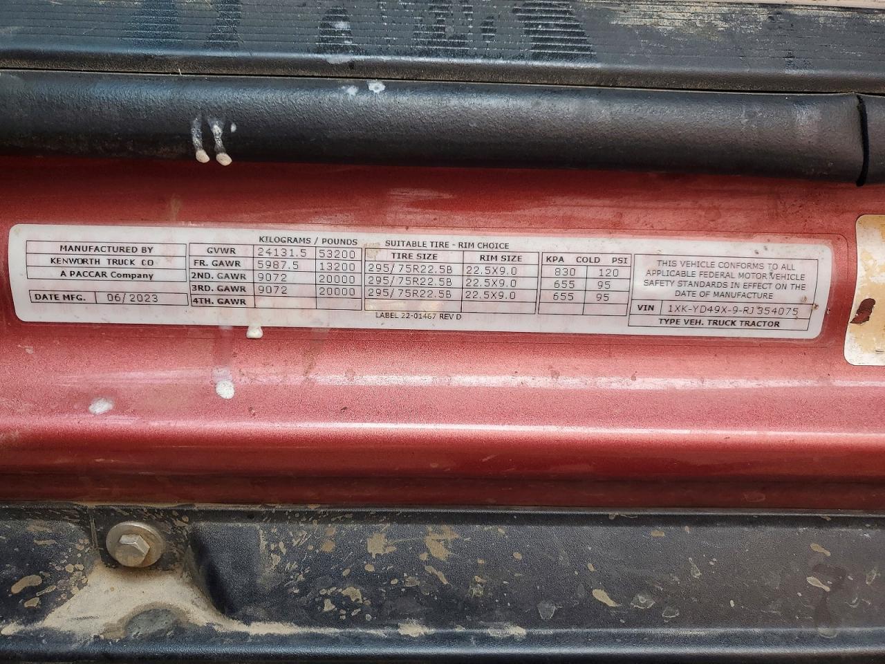 2024 Kenworth Construction T680