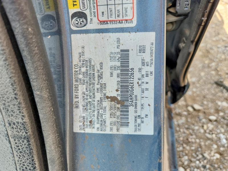 2012 Ford Fusion SEL