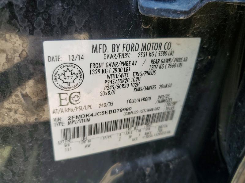 2014 Ford Edge sel