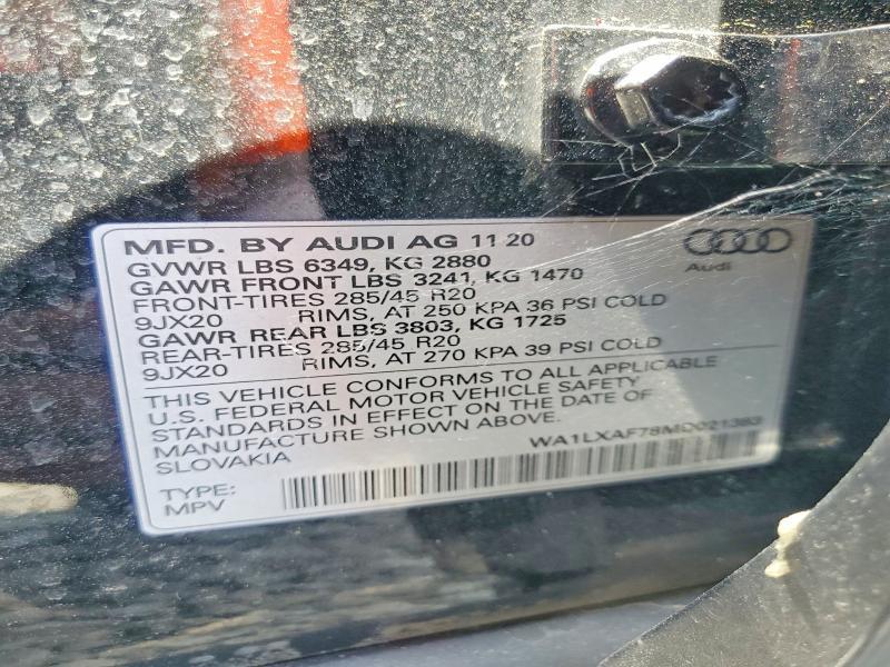 2021 Audi Q7 Premium Plus