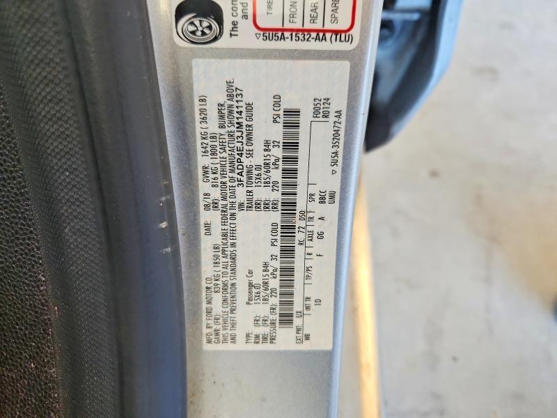 2018 Ford Fiesta se