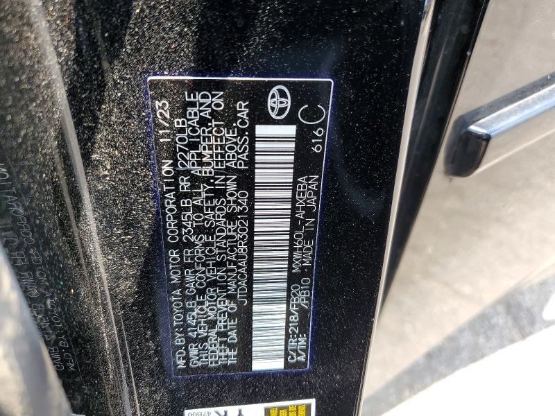 2024 Toyota Prius le
