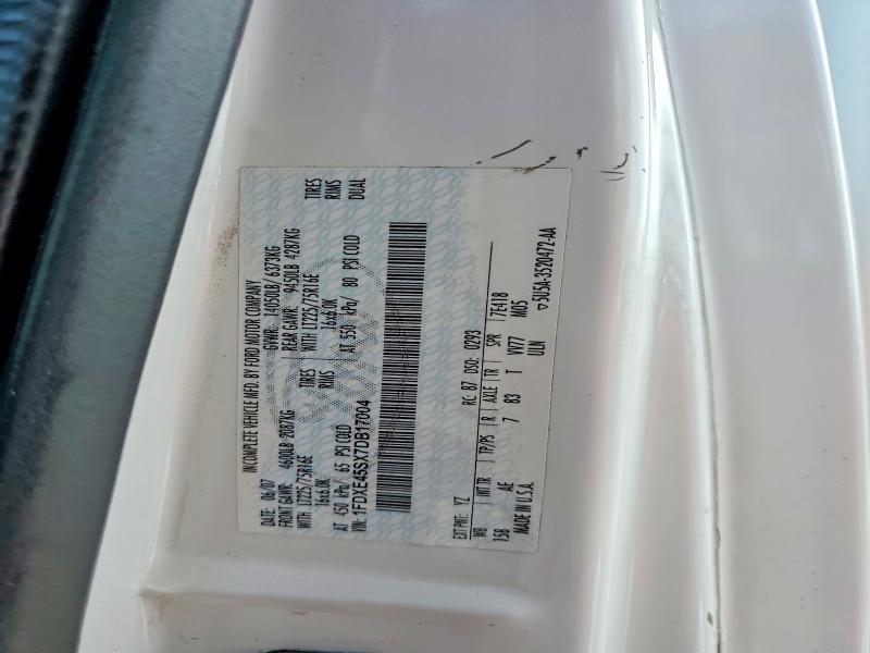 2007 Ford E450 box Truck