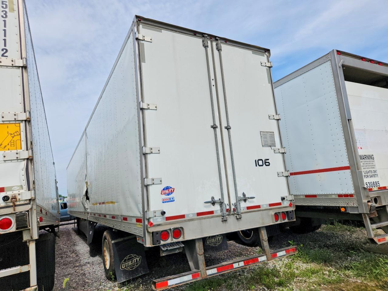 2022 Utility VS2DX DRY Van Trailer