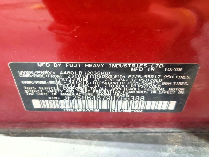 2009 Subaru Forester 2.5x Limited