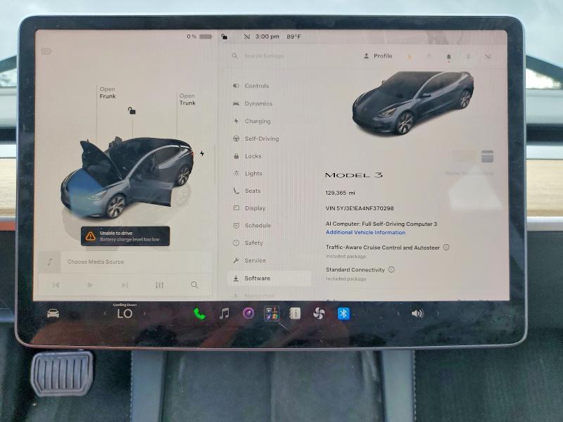 2022 Tesla Model 3