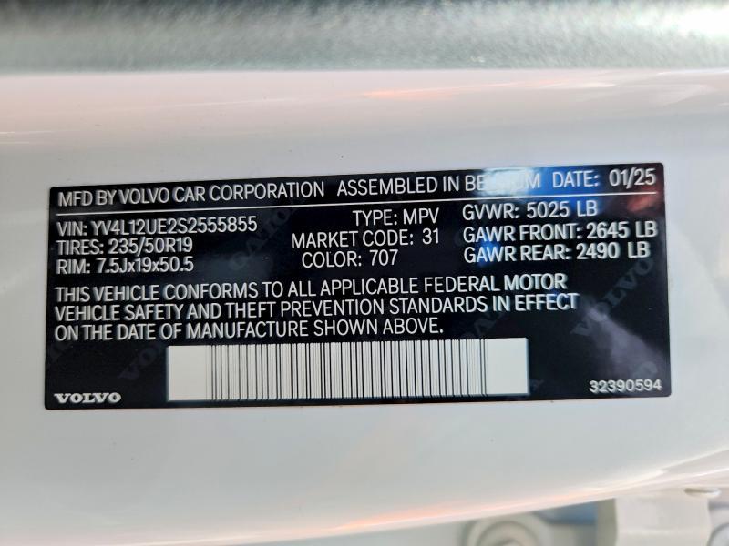 2025 Volvo Xc40 Plus