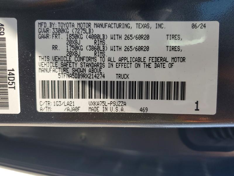 2024 Toyota Tundra Platinum