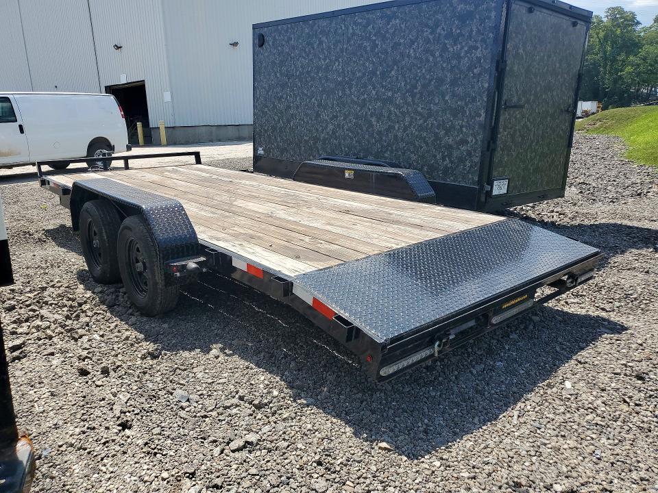 2023 H & H H8216+2GDFD-070 Equipment Trailer
