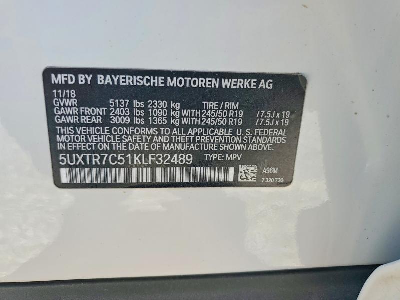 2019 BMW X3 Sdrive30i