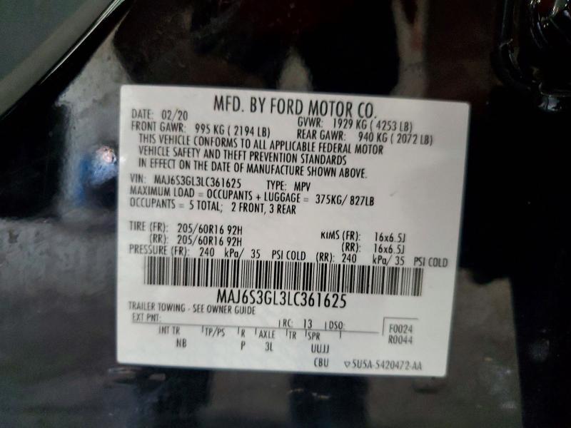 2020 Ford Ecosport se