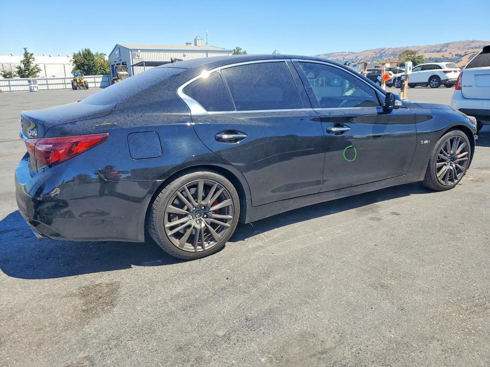 2018 Infiniti Q50 red Sport 400