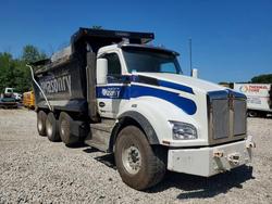 Salvage trucks for sale at West Warren, MA auction: 2024 Kenworth T880 Dump Truck