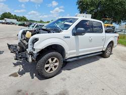 Salvage trucks for sale at Orlando, FL auction: 2016 Ford F150 Supercrew