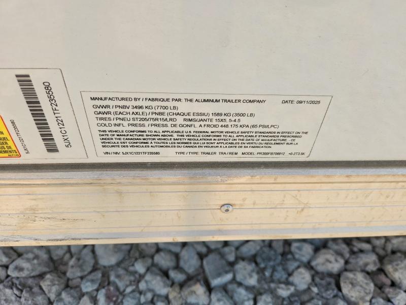2026 Aluminum PR300FB706912  Fiber Optic Splicing Trailer