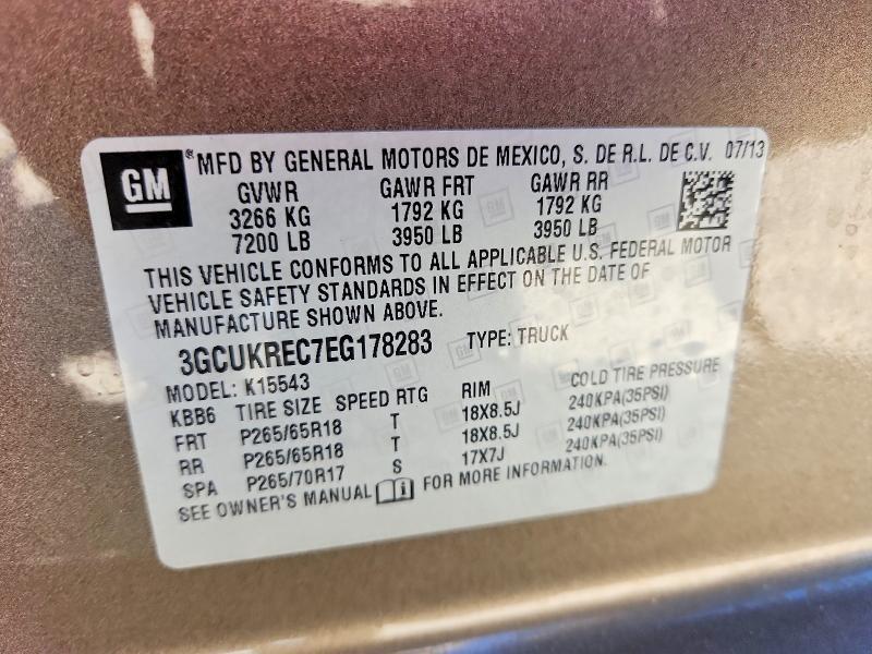 2014 Chevrolet Silverado K1500 LT