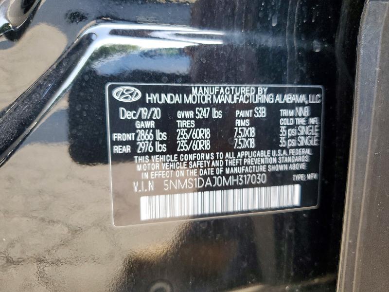 2021 Hyundai Santa fe se