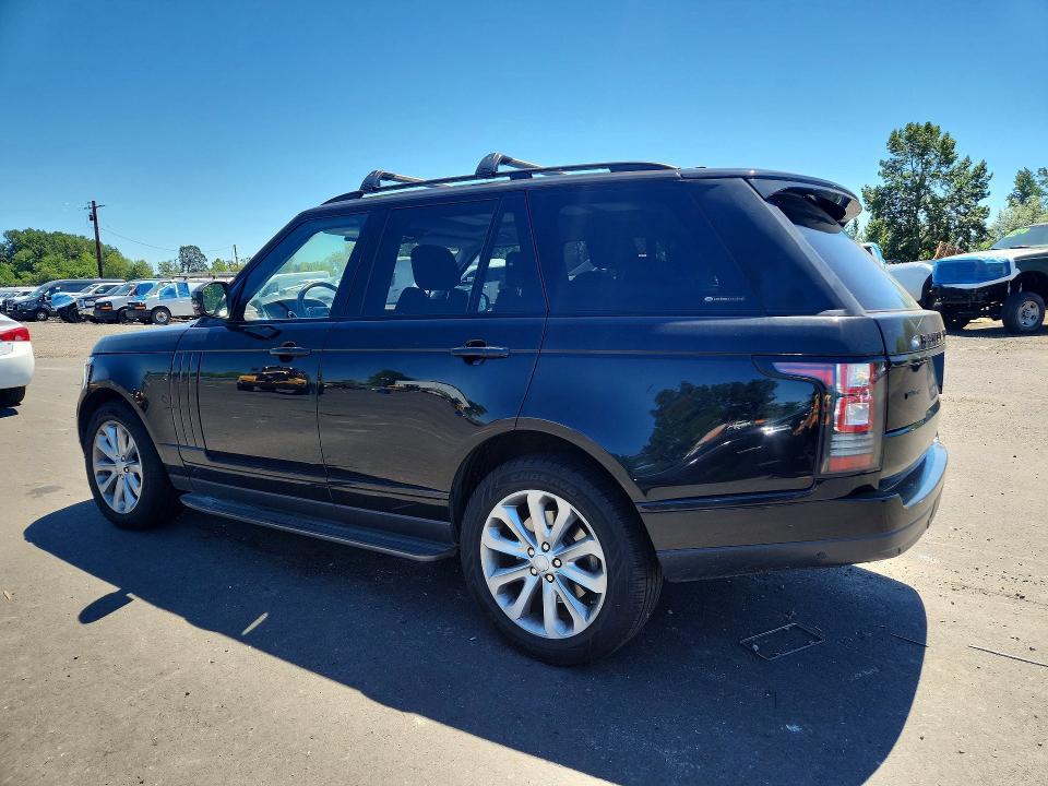 2016 Land Rover Range Rover hse