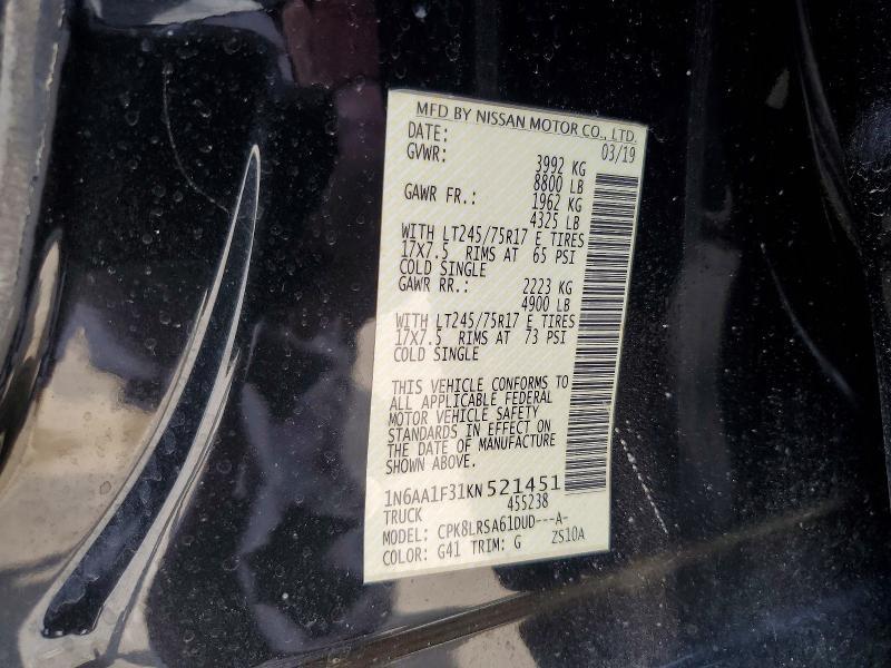 2019 Nissan Titan XD S