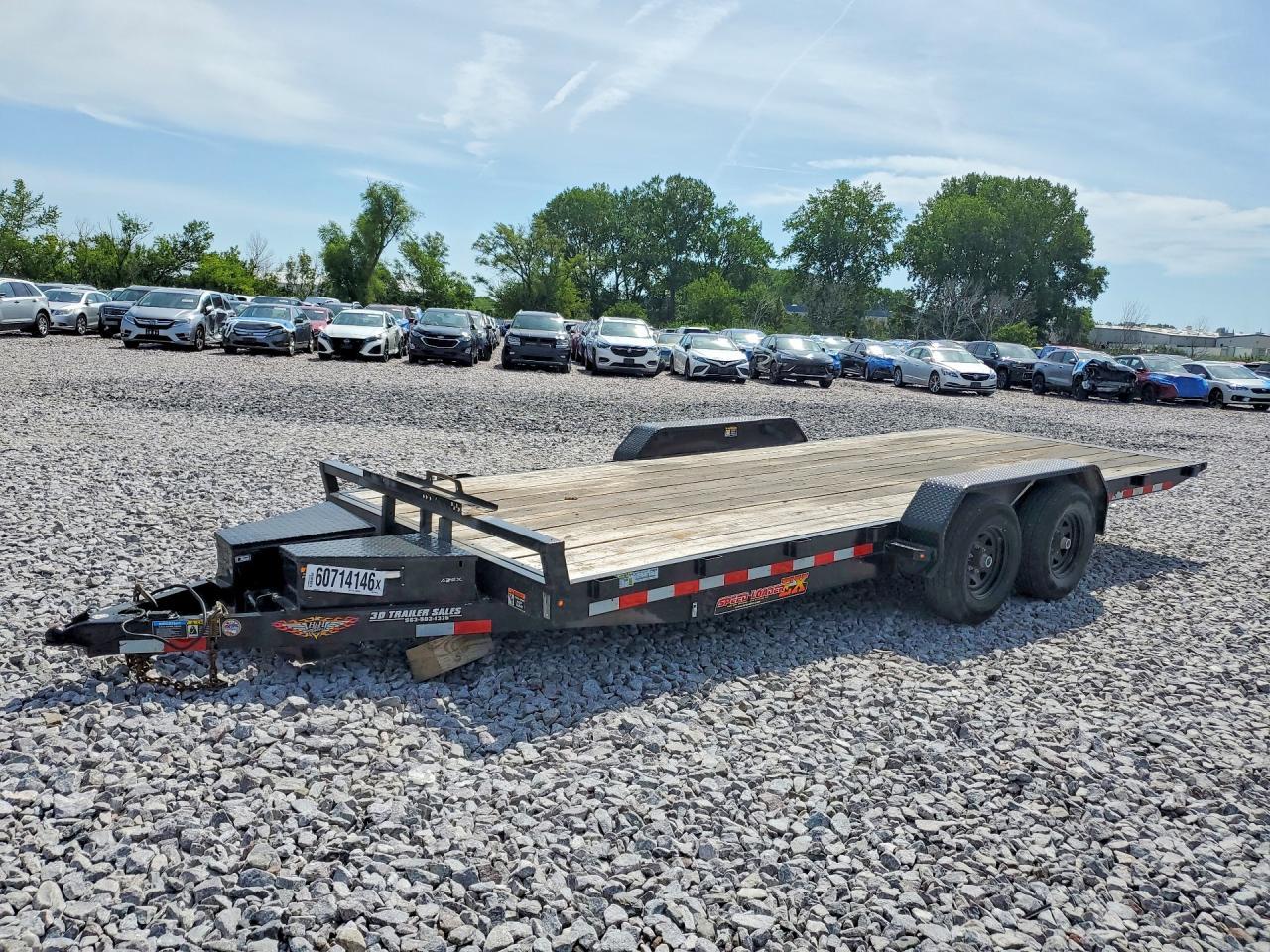 2023 H & H H8220EX-100 Equipment Trailer