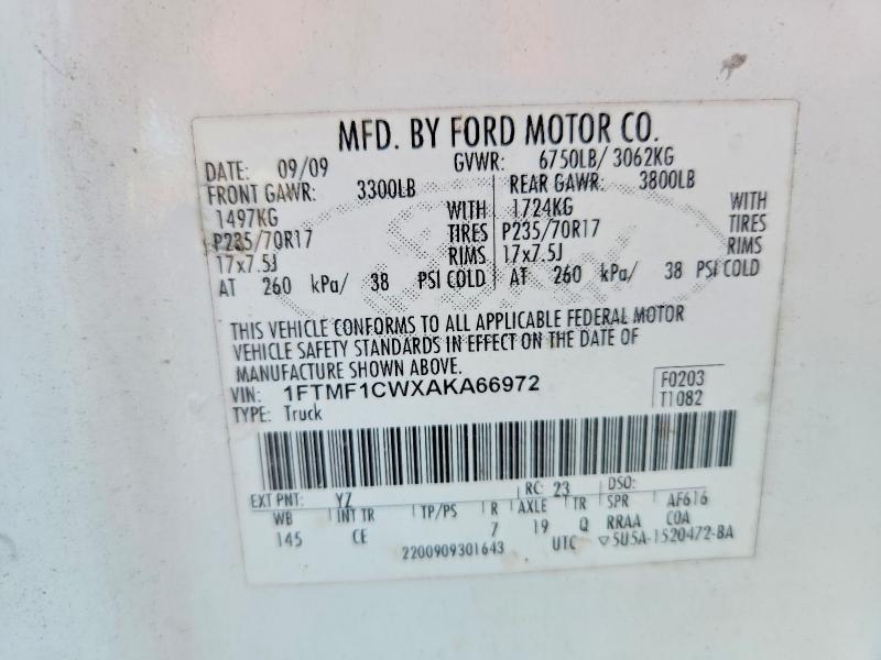 2010 Ford F150