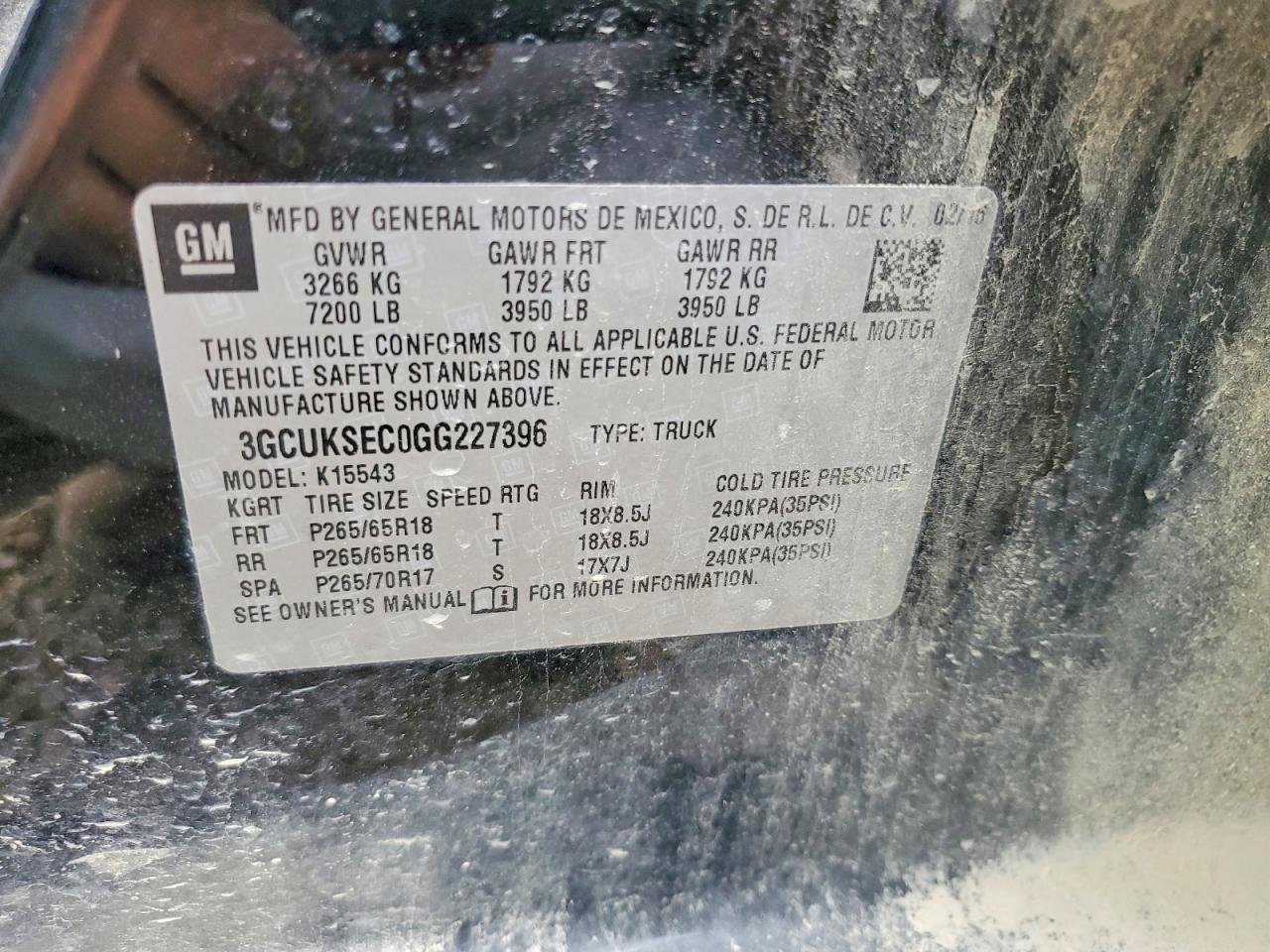 2016 Chevrolet Silverado K1500 LTZ