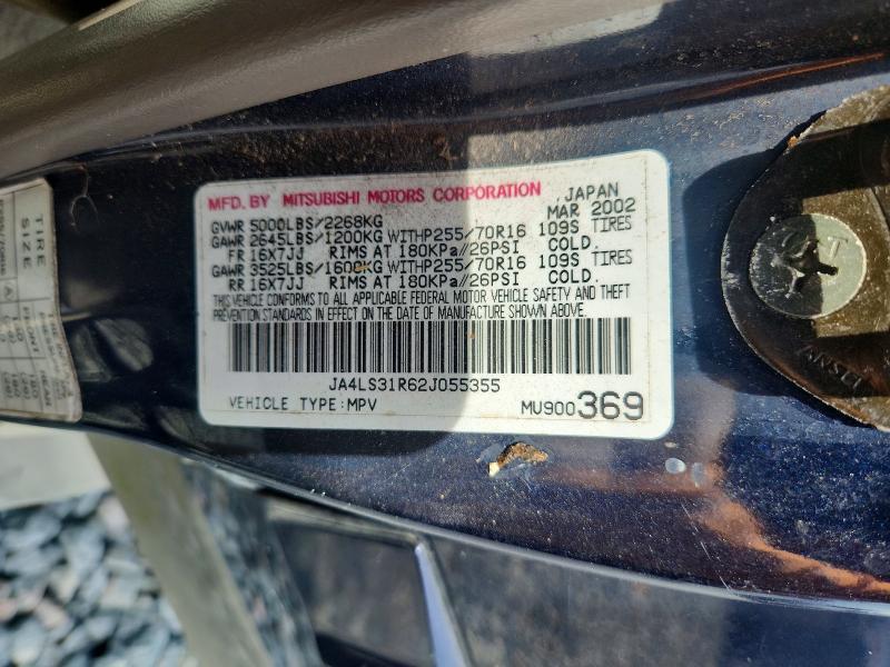 2002 Mitsubishi Montero Sport xls