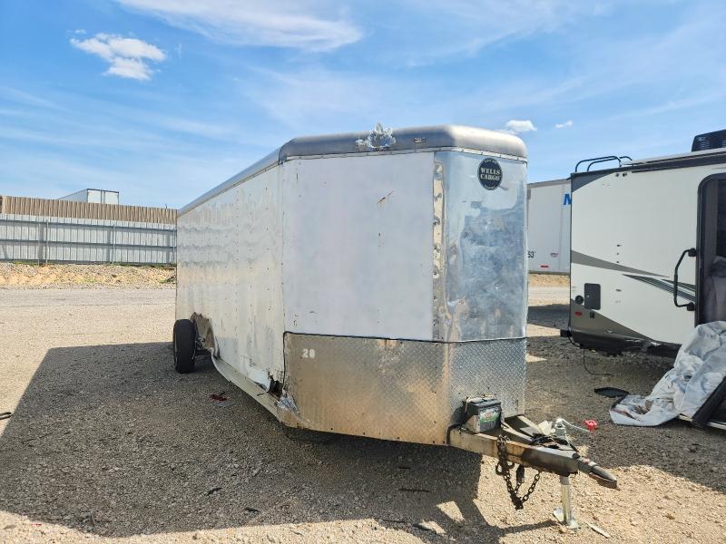 2013 Wells Cargo Enclosed Cargo Trailer